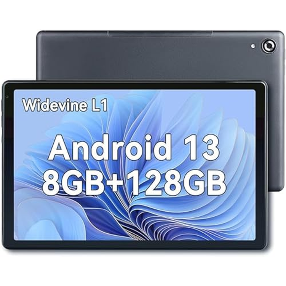 HotLight Tablet 10 Zoll, Android 13 Go Tablet PC, 8GB RAM 128GB ROM(1TB TF), Octa-Core Processori, Bluetooth5.0, 5MP + 8